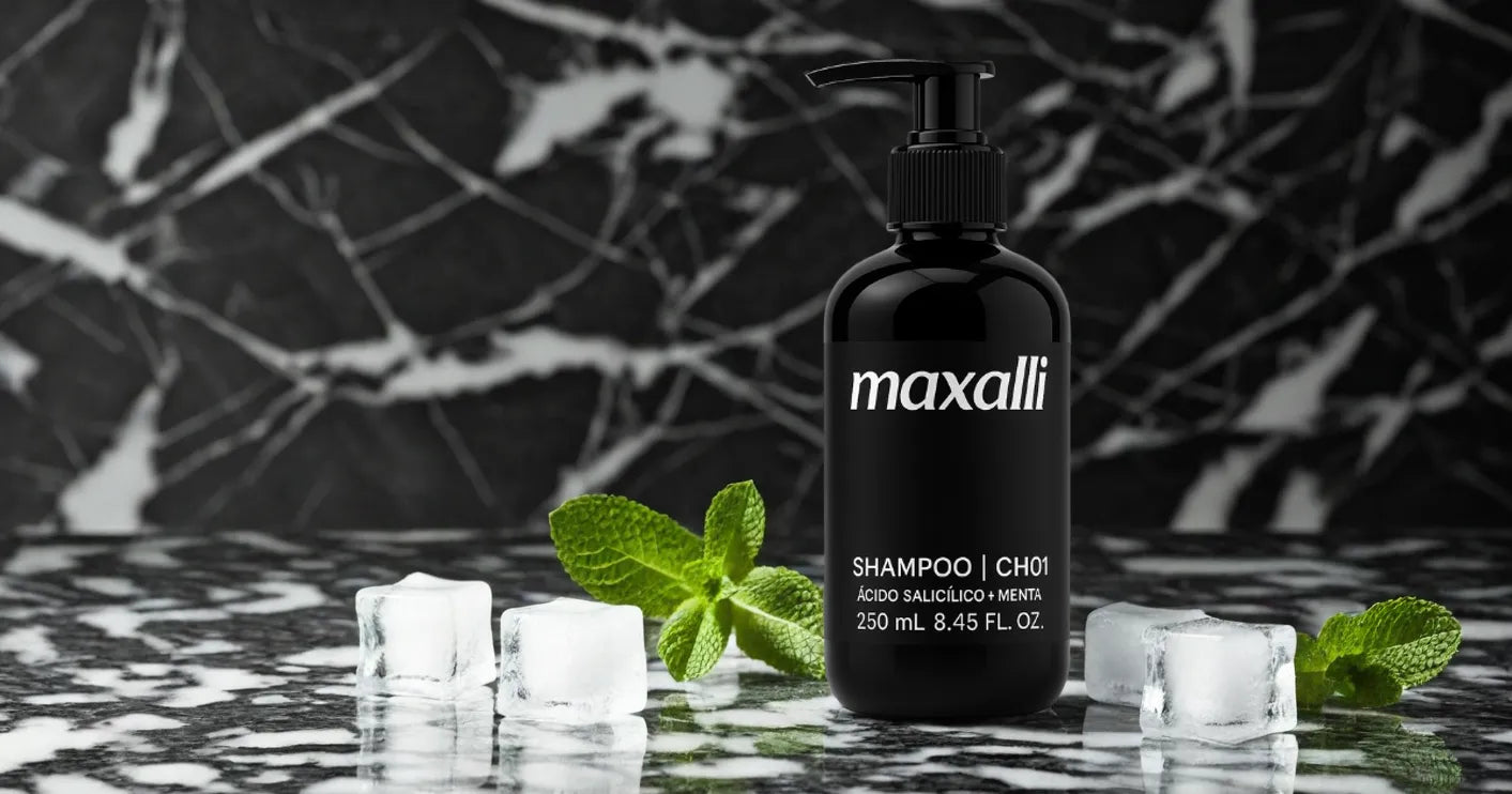 Shampoo sin sal ni sulfatos con ácido salicílico