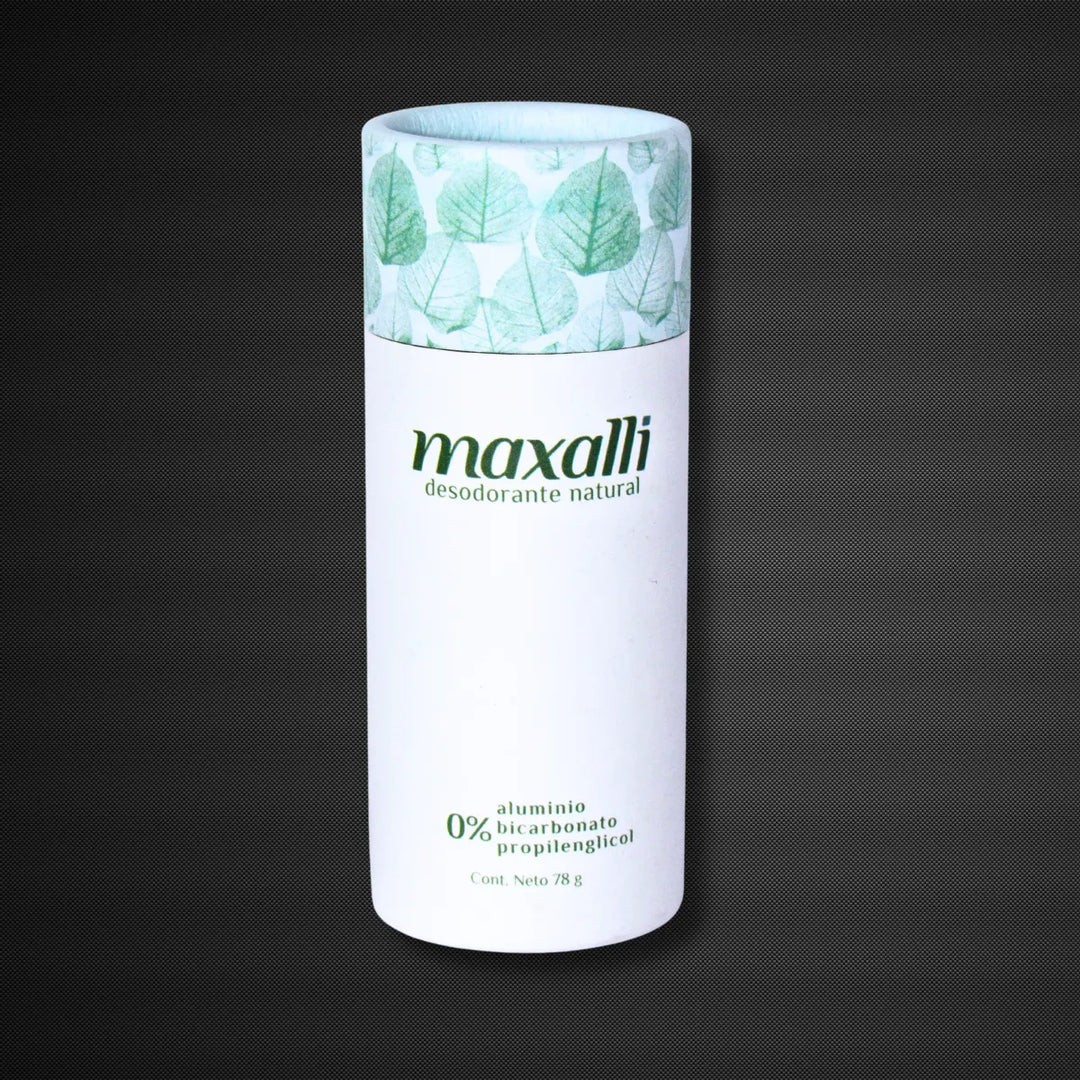 desodorante natural sin olor para piel sensible.  maxalli