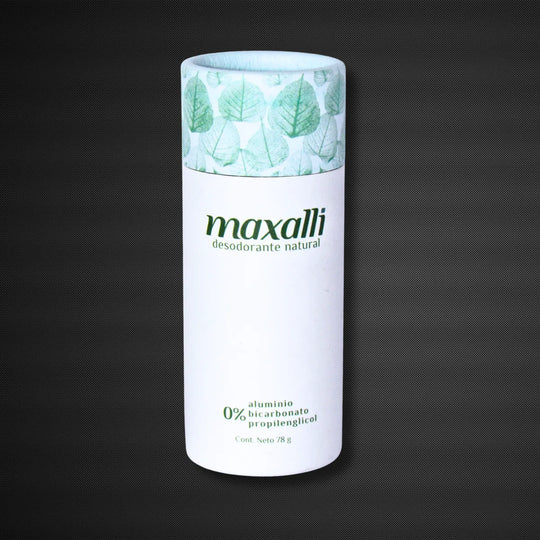 desodorante natural sin olor para piel sensible.  maxalli