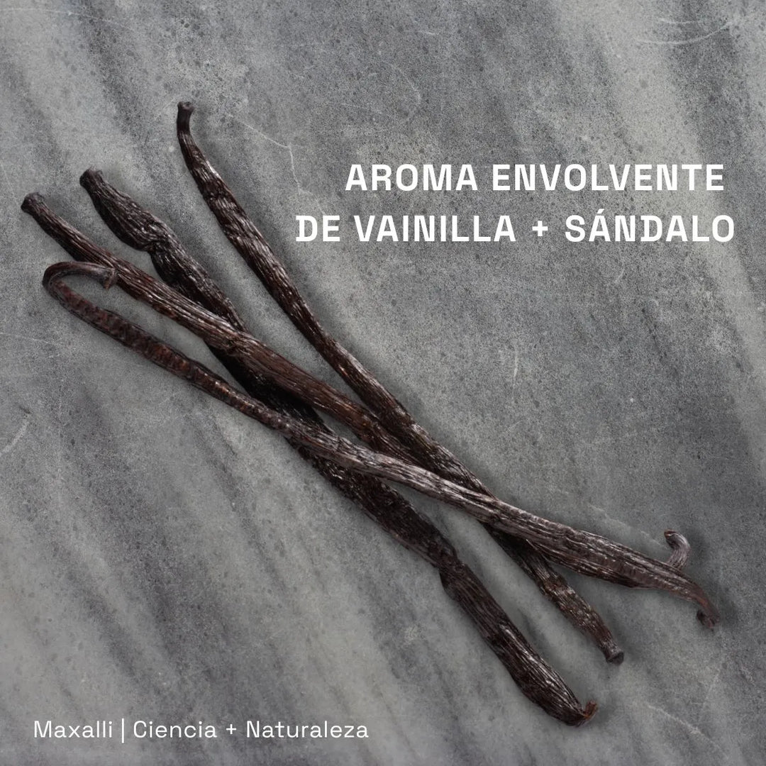 shampoo con olor a vainilla