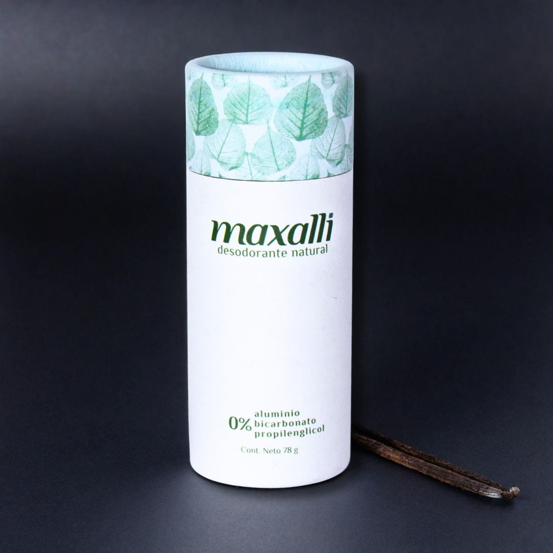desodorante natural de vainilla - maxalli