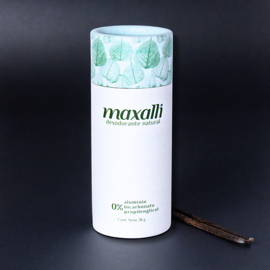 desodorante natural de vainilla - maxalli