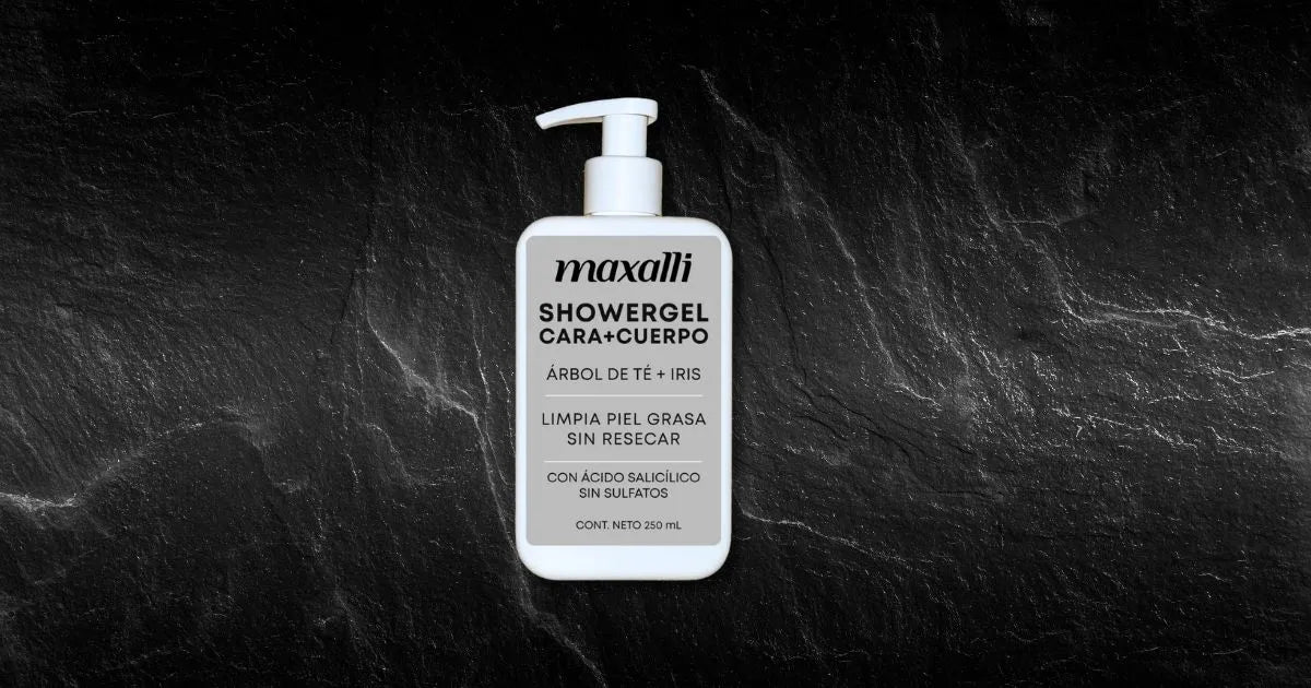 bath and shower gel natural. maxalli