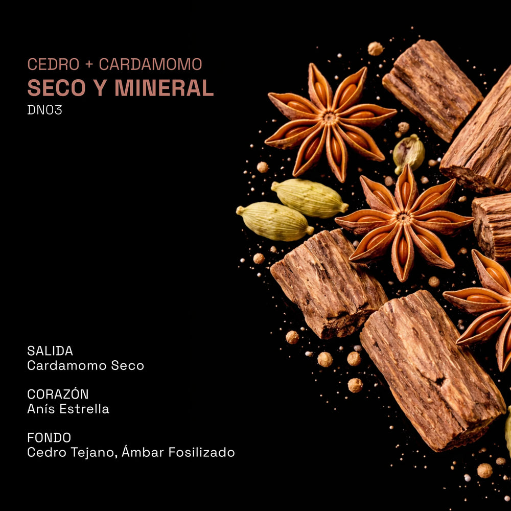 Desodorante Natural Cedro y Cardamomo | DN03