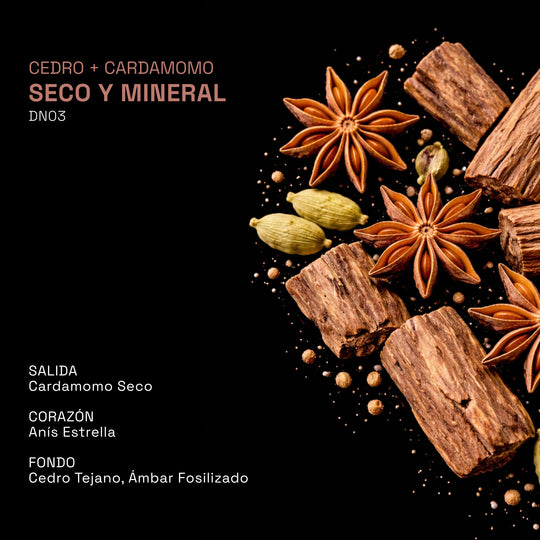Desodorante Natural Cedro y Cardamomo | DN03