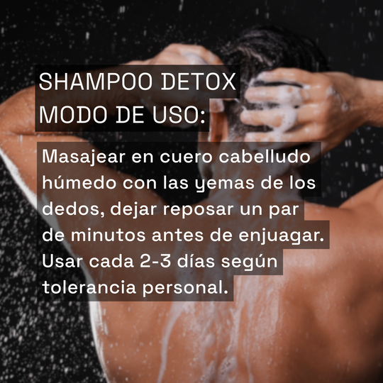 como usar shampoo detox de maxalli