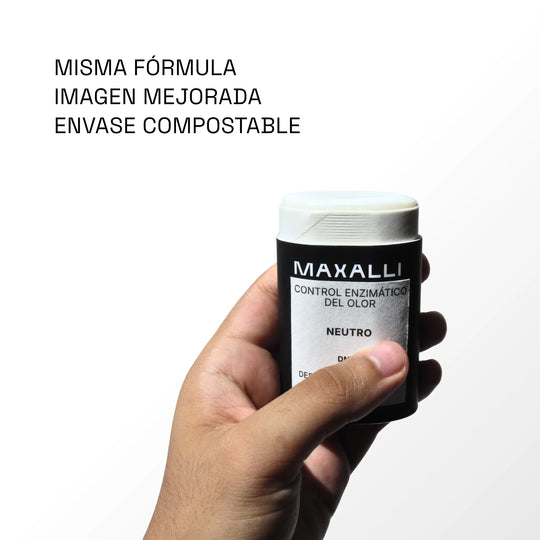 maxalli desodorante nuevo, envase compostable zero waste