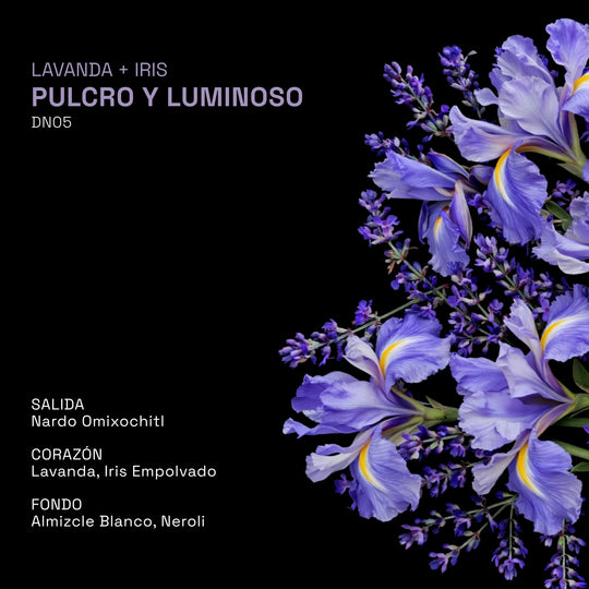 Desodorante natural con aroma floral almizclado, con notas de lavanda, nardo, iris y neroli.