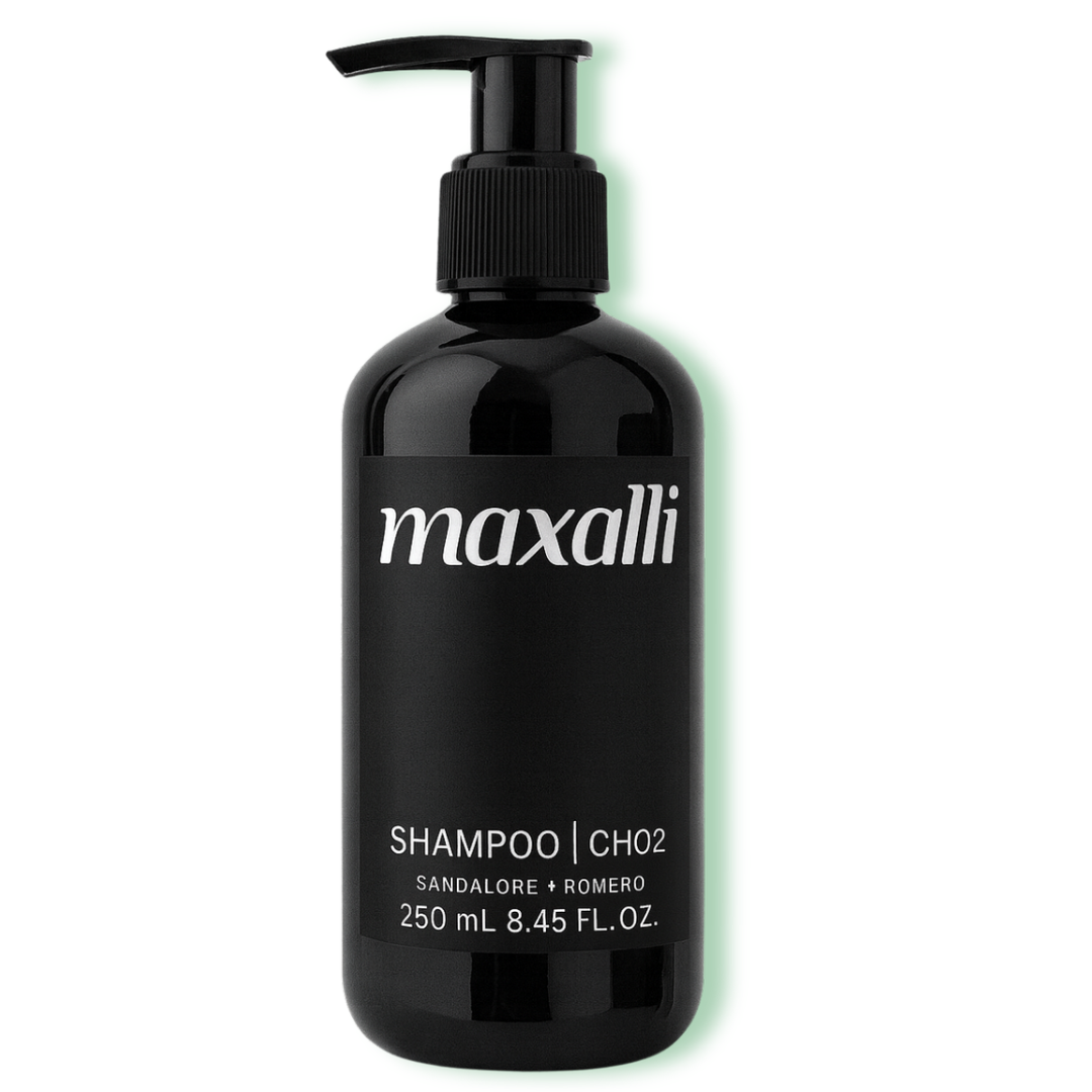 shampoo anticaida sin sulfatos, con romero y sandalore