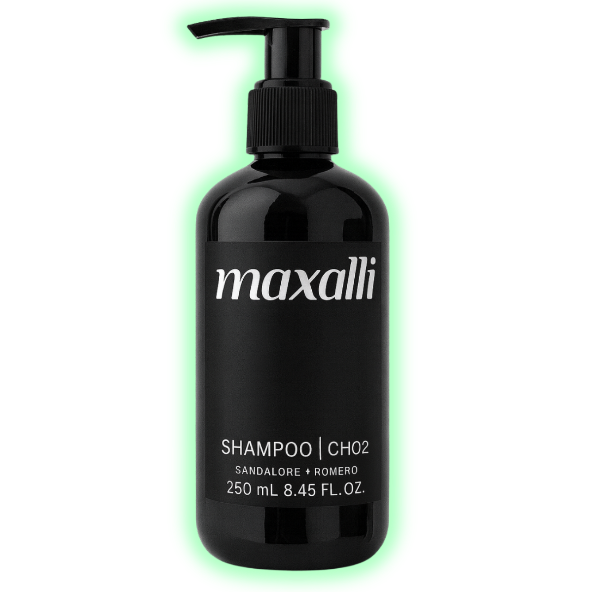 shampoo sin sulfatos para crecimiento de pelo y anticaída, con romero y sandalore