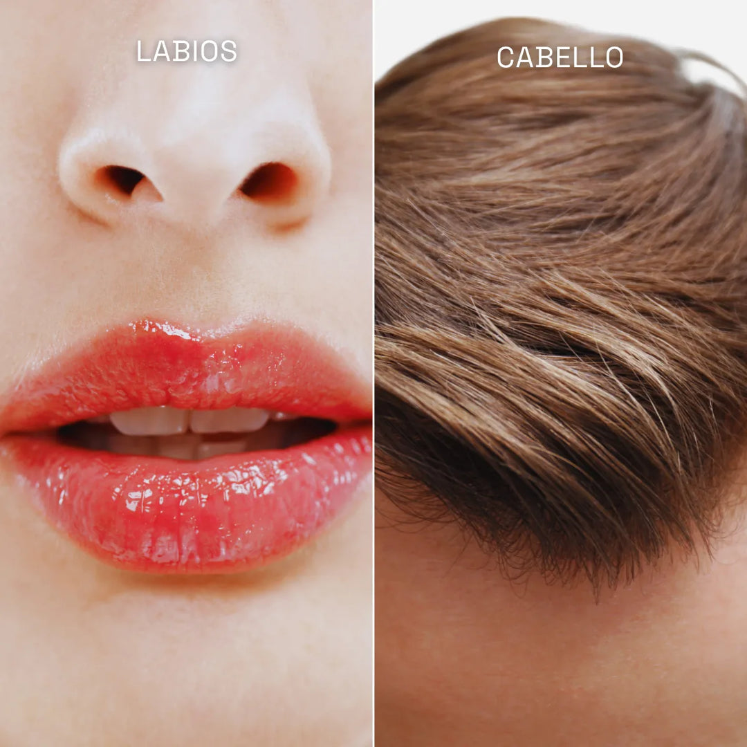 vaselina para labios. vaselina para peinar